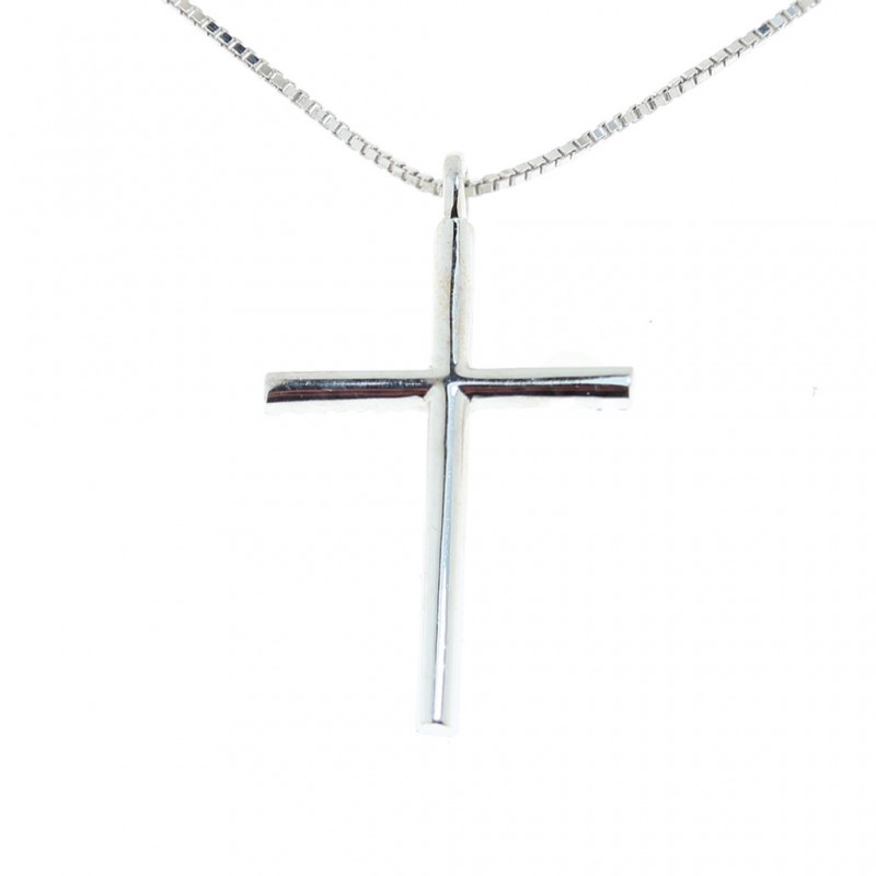 Ciondolo Croce con Zirconi naturali oro 18Kt - Barron Gioielli Ciondolo Croce con Zirconi naturali oro 18Kt - Barron Gioielli
